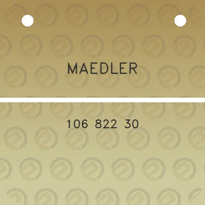 maedler-106-822-30