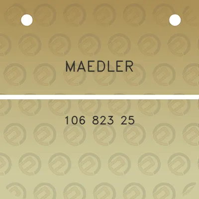 maedler-106-823-25