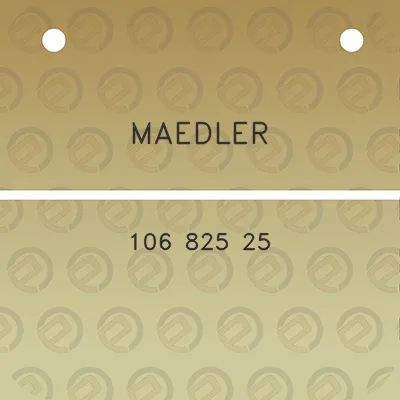 maedler-106-825-25