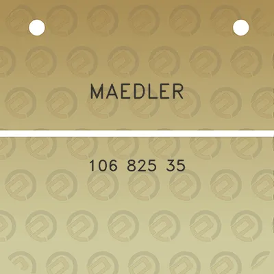 maedler-106-825-35