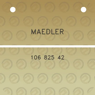 maedler-106-825-42