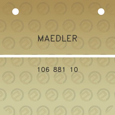 maedler-106-881-10