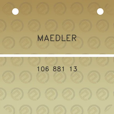 maedler-106-881-13