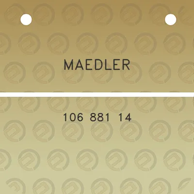 maedler-106-881-14