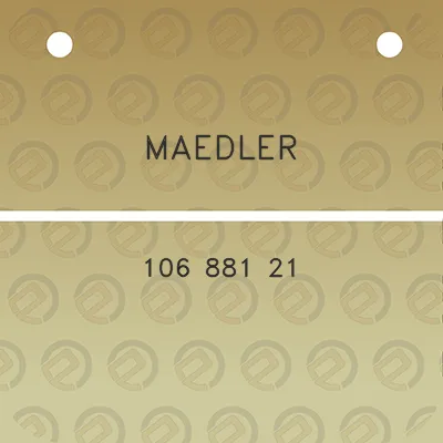 maedler-106-881-21