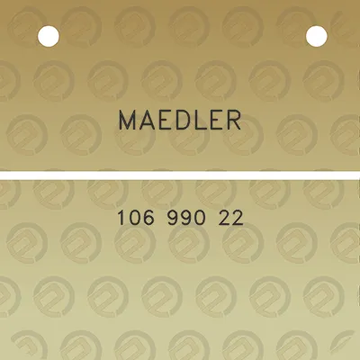 maedler-106-990-22