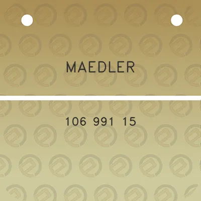 maedler-106-991-15