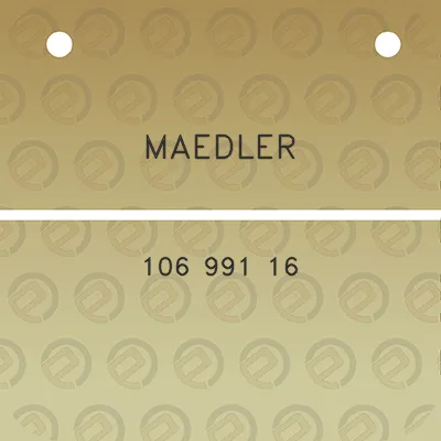 maedler-106-991-16