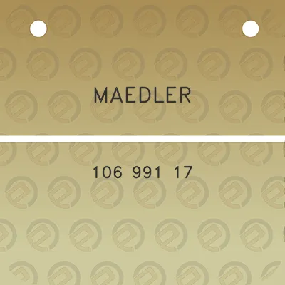 maedler-106-991-17