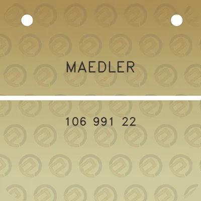 maedler-106-991-22