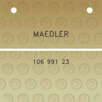 maedler-106-991-23