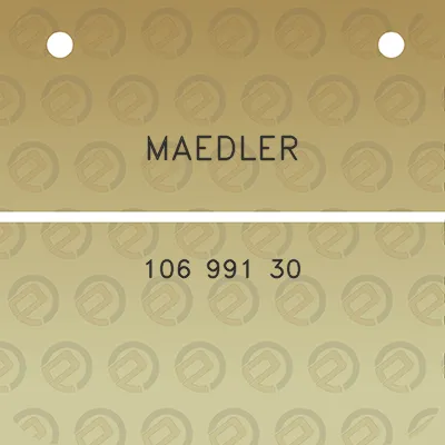 maedler-106-991-30