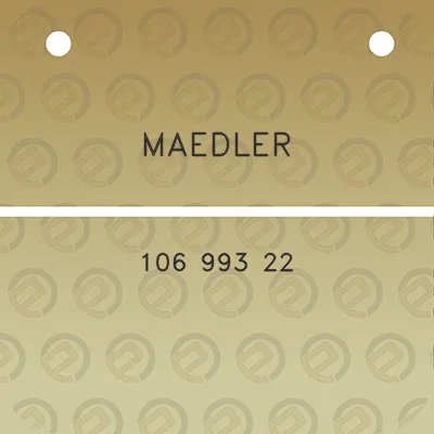 maedler-106-993-22