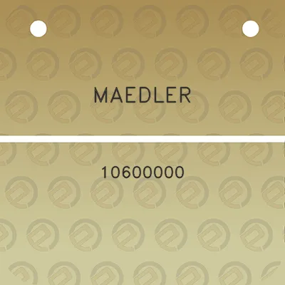 maedler-10600000