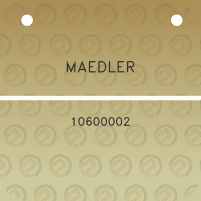 maedler-10600002