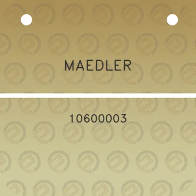 maedler-10600003