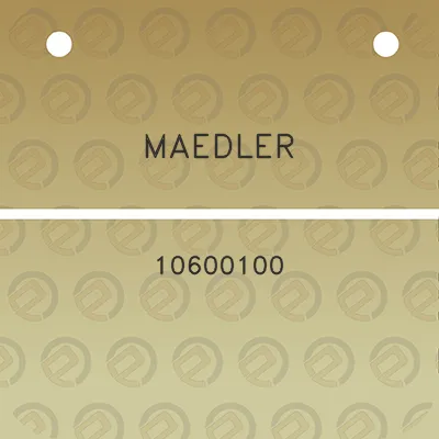 maedler-10600100