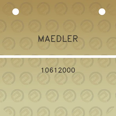 maedler-10612000