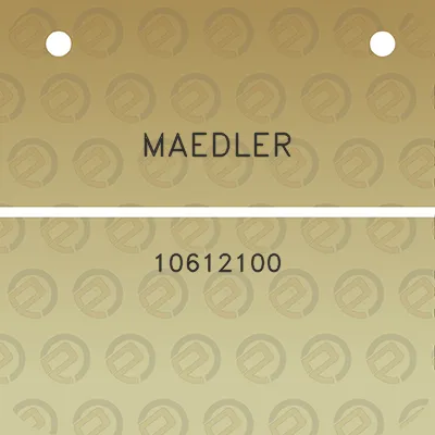 maedler-10612100