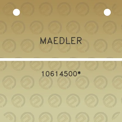 maedler-10614500