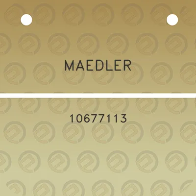 maedler-10677113