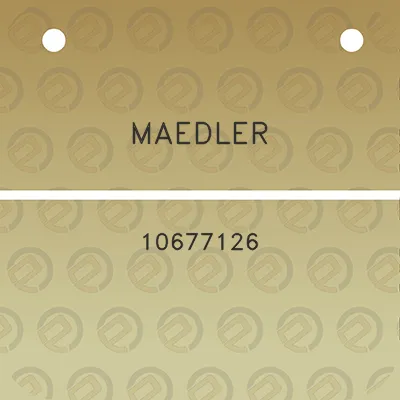 maedler-10677126