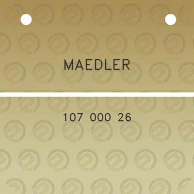 maedler-107-000-26