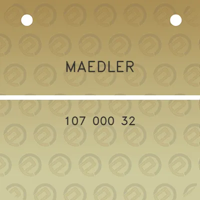 maedler-107-000-32