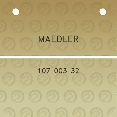 maedler-107-003-32