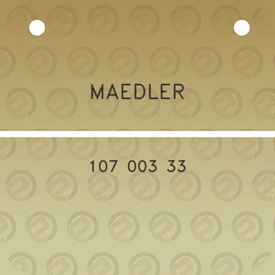 maedler-107-003-33