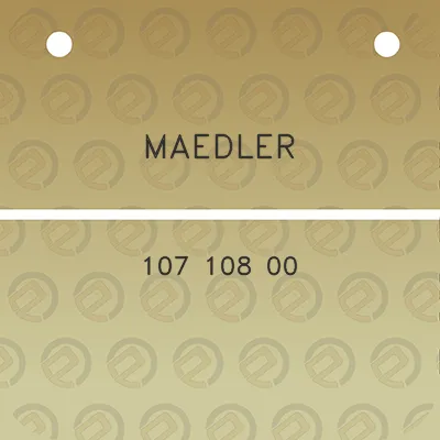 maedler-107-108-00