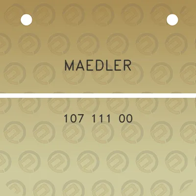 maedler-107-111-00