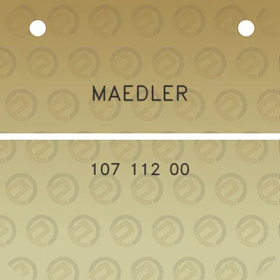 maedler-107-112-00