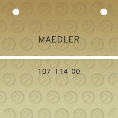 maedler-107-114-00