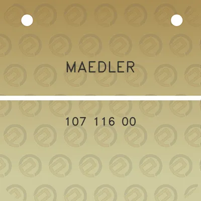 maedler-107-116-00