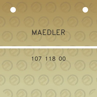 maedler-107-118-00