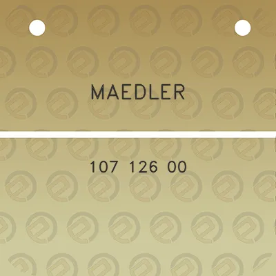 maedler-107-126-00