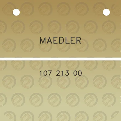 maedler-107-213-00