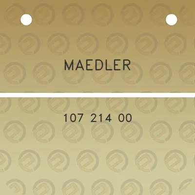 maedler-107-214-00