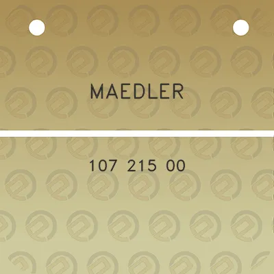 maedler-107-215-00