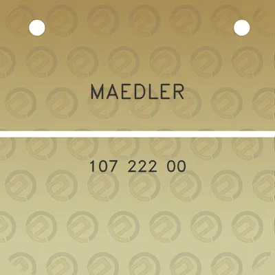 maedler-107-222-00