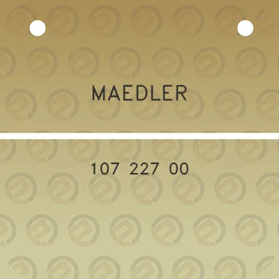 maedler-107-227-00