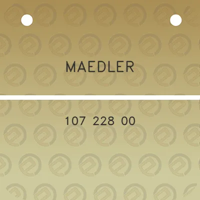 maedler-107-228-00