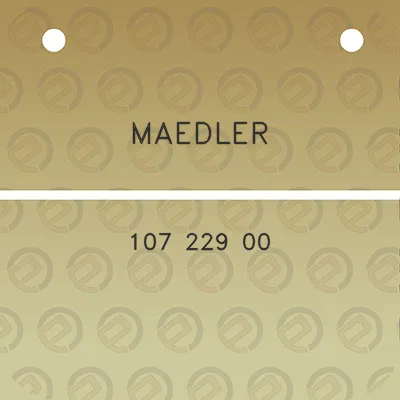 maedler-107-229-00