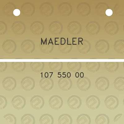 maedler-107-550-00