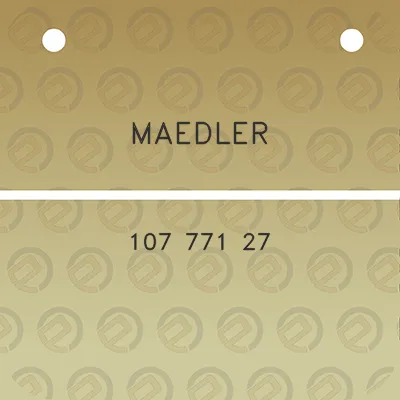 maedler-107-771-27