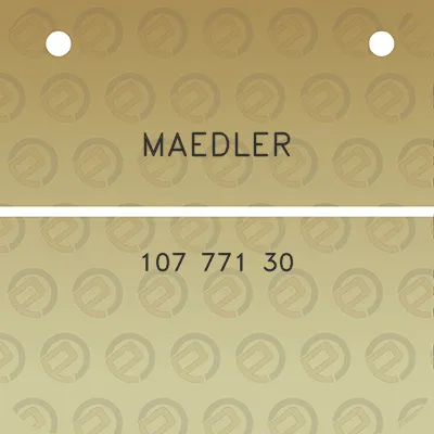 maedler-107-771-30