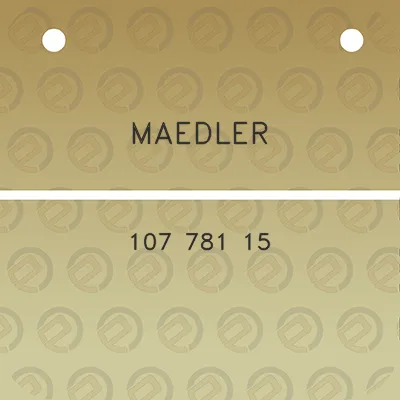 maedler-107-781-15