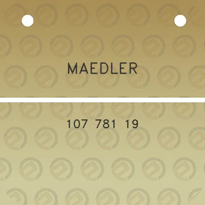 maedler-107-781-19