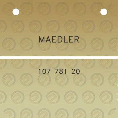 maedler-107-781-20